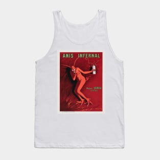 Anis Infernal Vintage Poster 1905 Tank Top